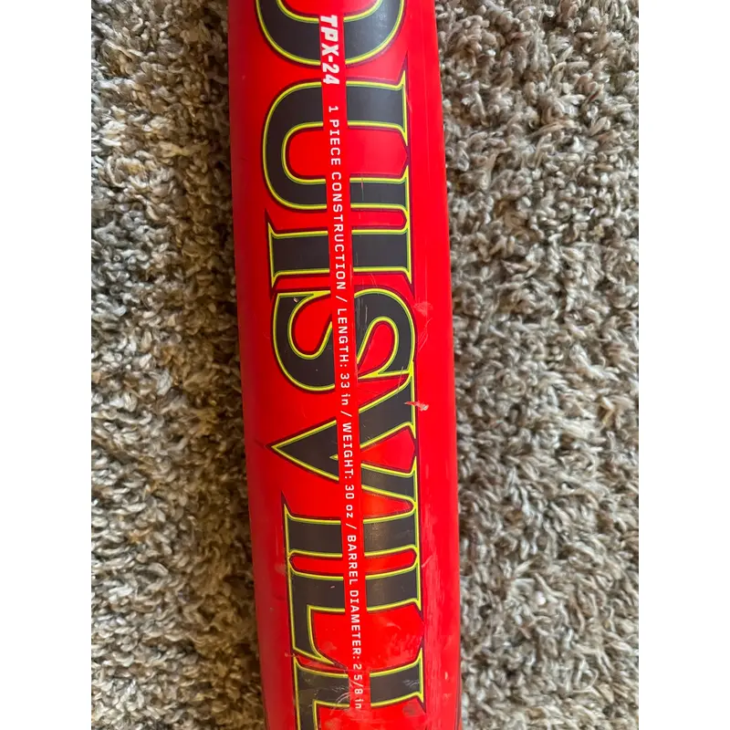 2025 Louisville Slugger Dynasty BBCOR Certified Bat (-3) Alloy 30 oz 33" (Used)
