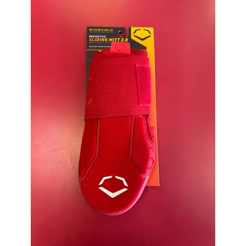 Red Senior EvoShield Sliding mitt Wrist Guards (New)
