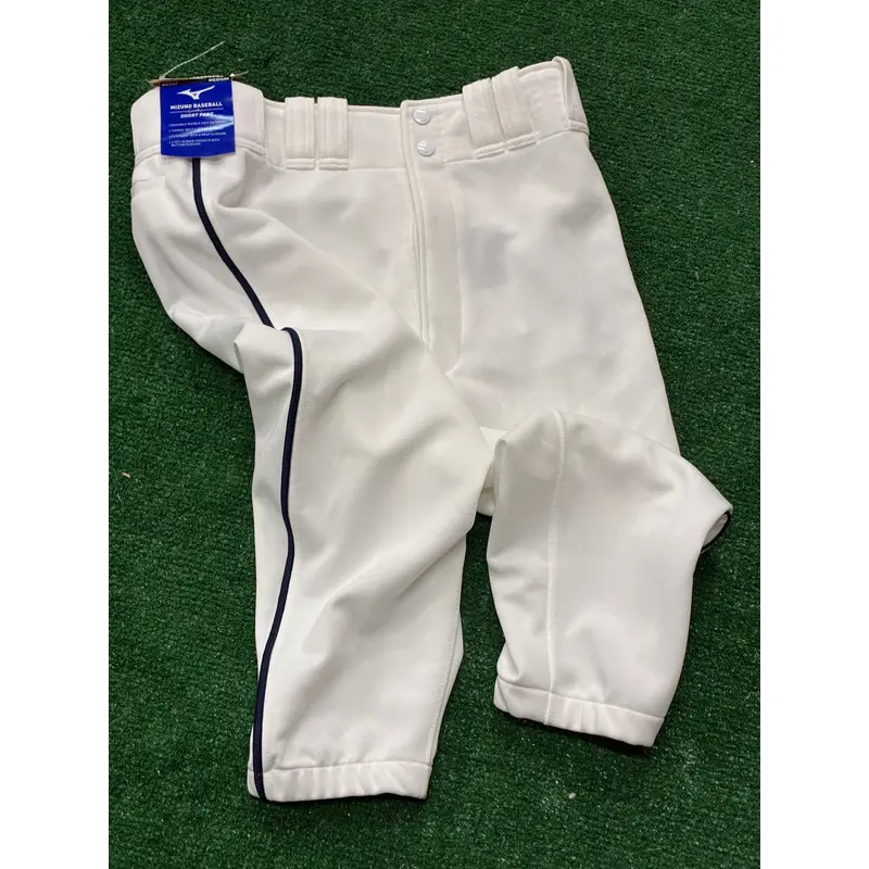 White Men's Medium Adult Mizuno Game Pants (New)