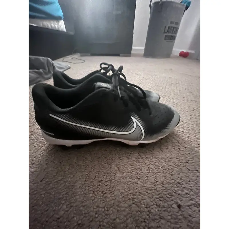 Black Adult Nike Diamond Cleats Men's Size M 8.0 W 9.0