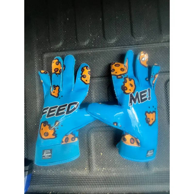 Feed Me Cookie Monster Cutters Batting Gloves  Youth XL