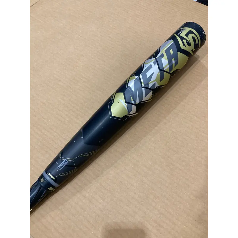 Used 2021 Louisville Slugger Meta Bat BBCOR Certified (-3) Composite 30 oz 33"