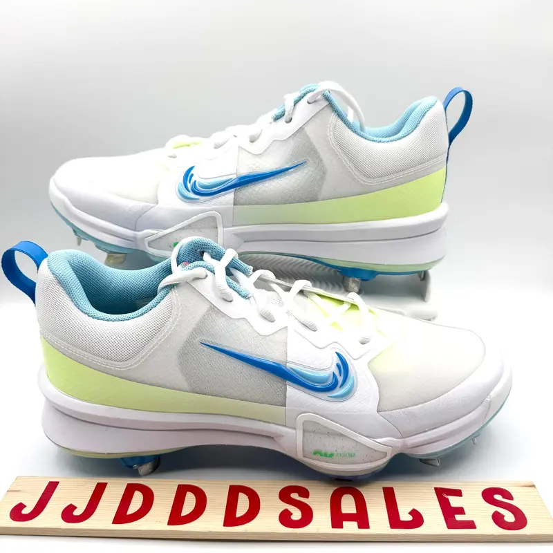 Nike Force Trout 9 Pro Metal Baseball Cleats Fresh Pack FQ7941-100 Mens Sz 12