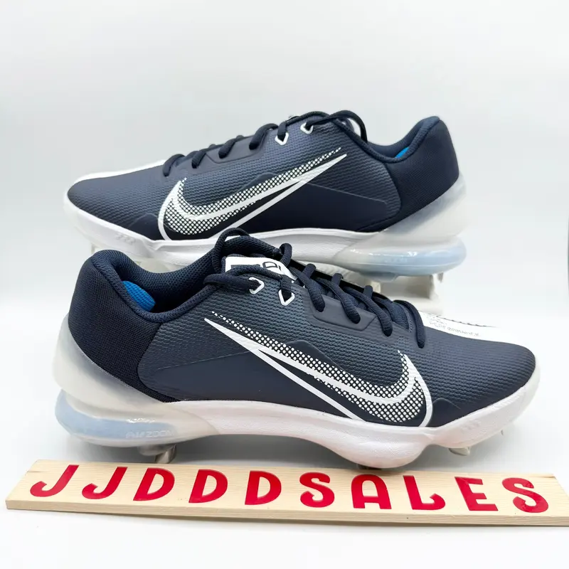 Nike Force Zoom Trout 7 Pro Metal Baseball Cleats Navy CQ7224-403 Mens Sz 12