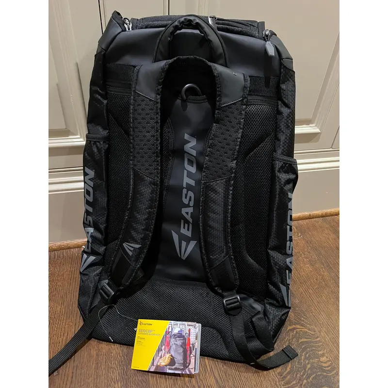 Black Adult Unisex Easton Backpack (New)
