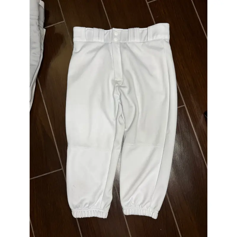 White Large Youth Easton Game Pants (Used)