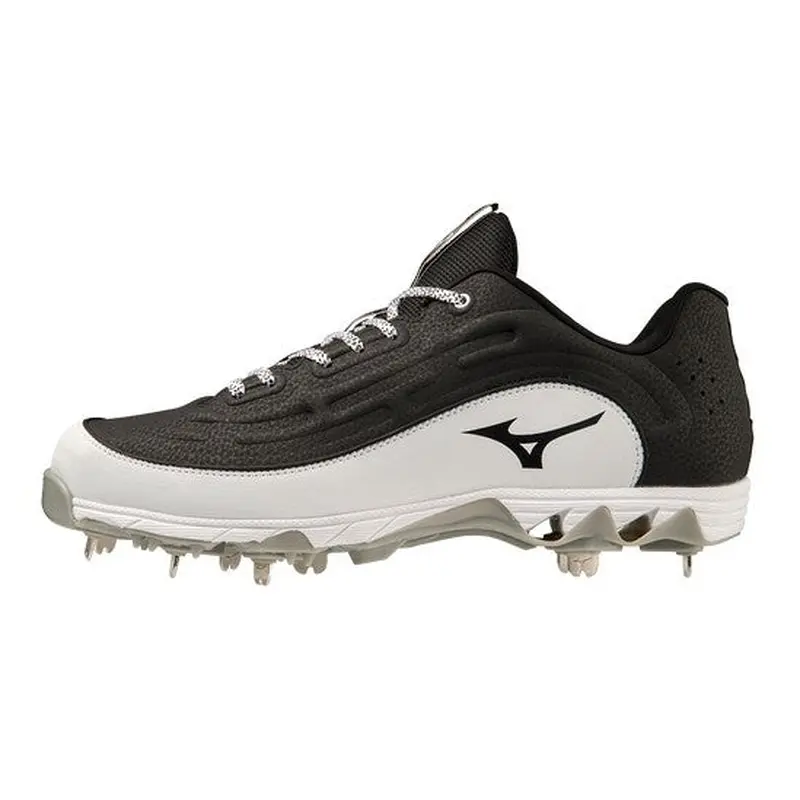 Black Men's Size M 8.5 (W 9.5) 9-Spike Ambition 3 Low Top Metal Baseball Cleat (New)