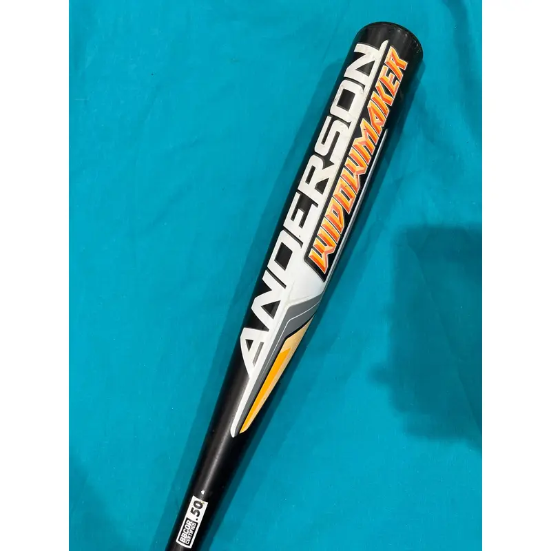 2020 Anderson Widow Maker Alloy Bat BBCOR Certified (-3) Alloy 29 oz 32" (Used)