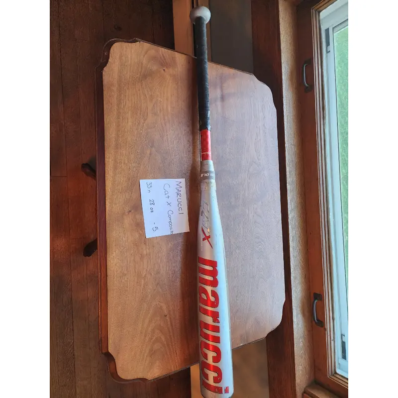 2023 Marucci CAT X Composite USSSA Certified Bat (-5) 28 oz 33" (Used)