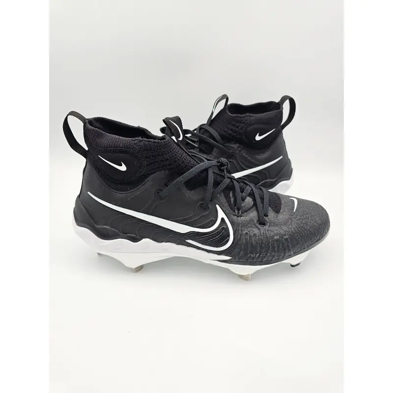 Nike Alpha Huarache NXT 'Black White' Baseball Cleats Mens Size 11.5