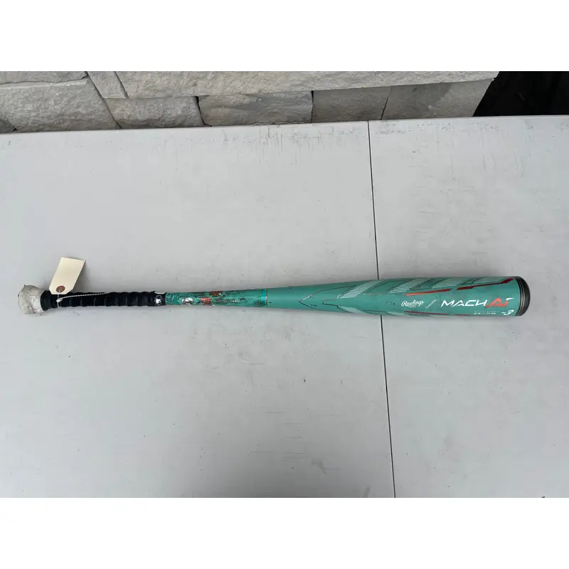 2024 Rawlings Mach AI Alloy Bat BBCOR Certified (-3) Alloy 30 oz 33" (Used)