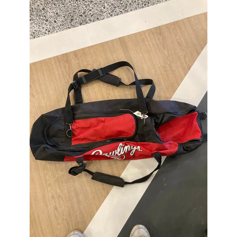 Red Rawlings Baseball Bag