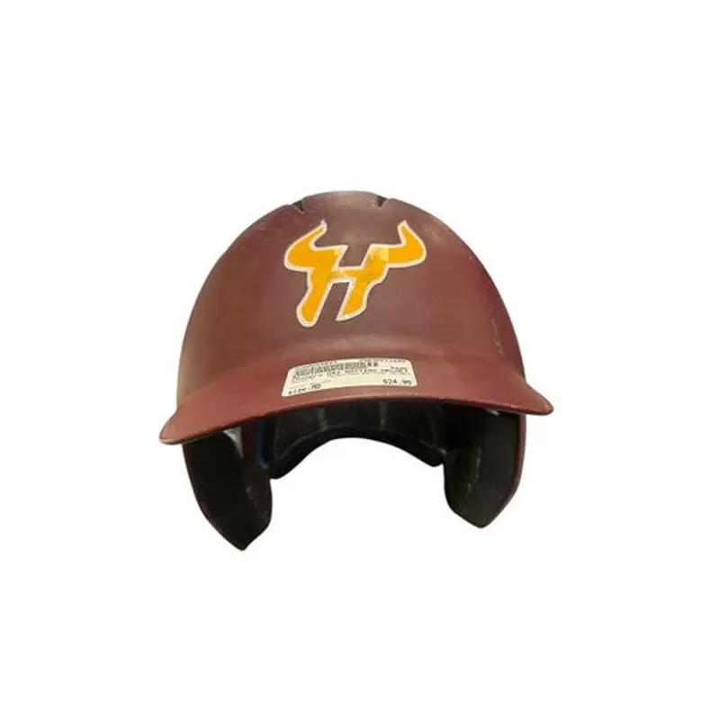 Used Champro HXS BATTING HELMET Batting Helmet No Mask Maroon MD 11849-S000024897