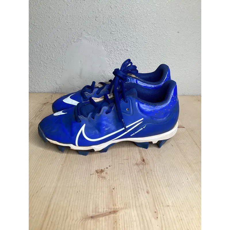 Blue Kid's Size 6 Nike vapor Low Top Footwear Molded Cleats (Used)