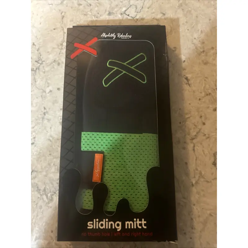 Green Senior  Sliding Mitt (New)