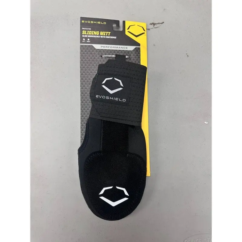 NEW ~ EvoShield Sliding Mitt ~ Adult Left Hand Baseball/Softball - Black