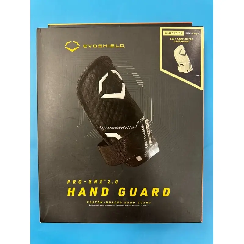 Evoshield PRO-SRZ 2.0 Baseball Batters Hand Guard - Sand - Left- Large