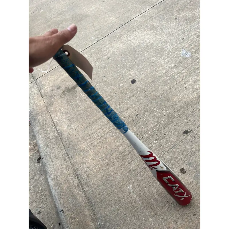 Used Kid Pitch (9YO-13YO) Marucci CAT X Bat USSSA Certified (-10) Alloy 19 oz 29"