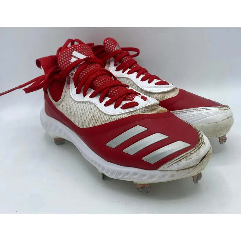 Red Men's Size M 8.0 Adidas Low Top Icon 6 bounce Metal