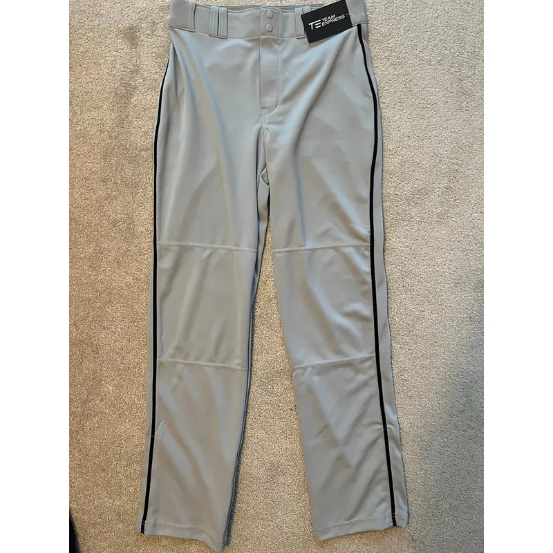 Mens Baseball Pants, Grey, New with tags, Mens M