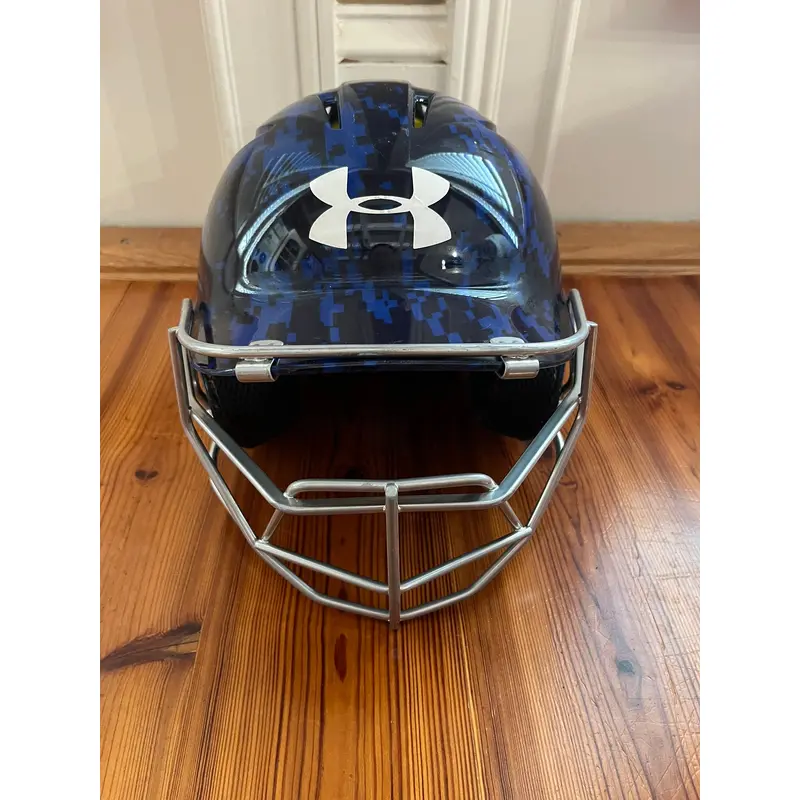 Under Armour Batting Helmet with Face Protector