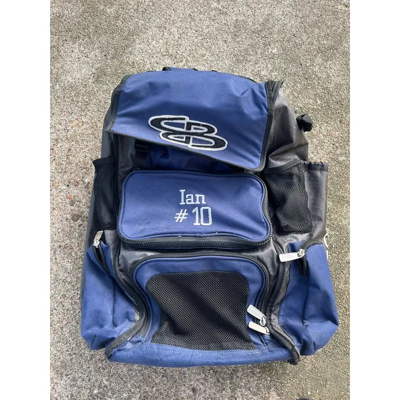 Blue Used Boombah  Bacpack Bags & Batpacks Player