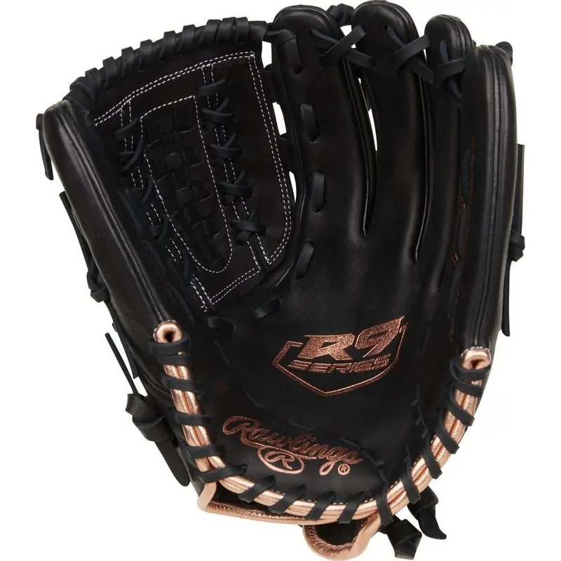 Rawlings R9 Series 12.5" Fastpitch Softball Glove - Left Hand Throw - Black