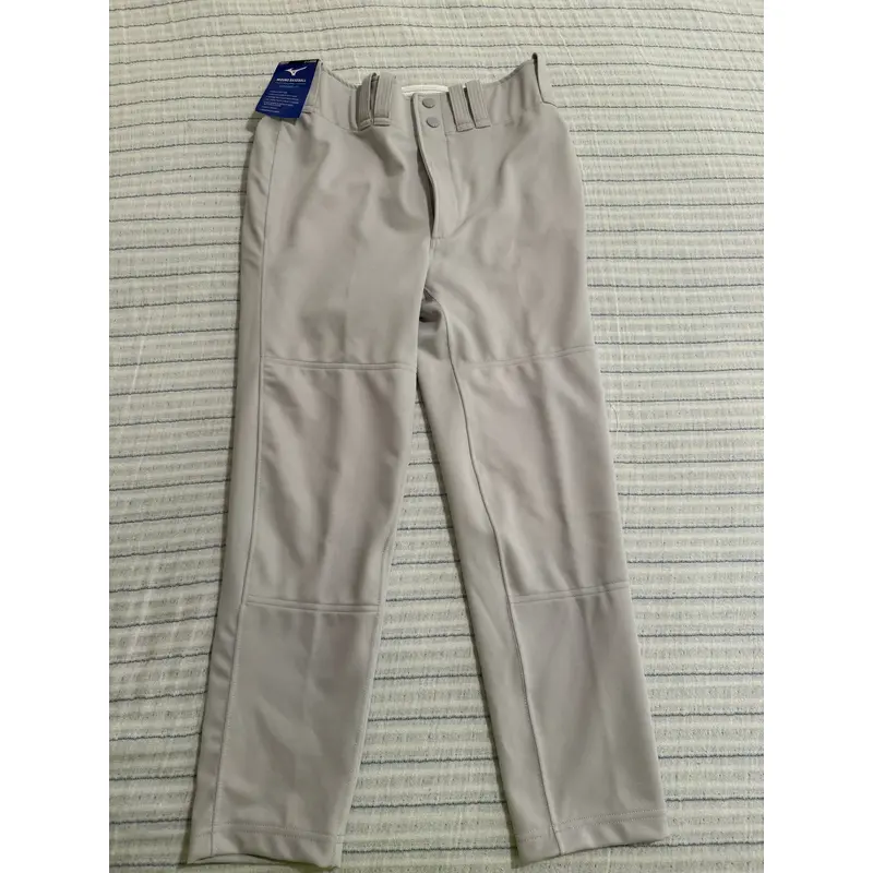 Gray Youth XL Mizuno Game Pants (New)