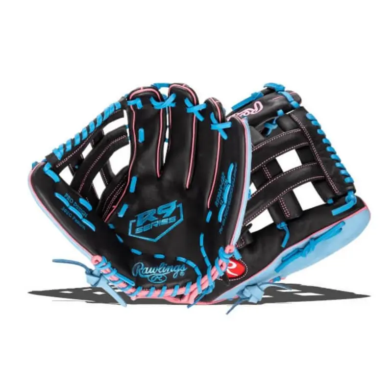 New Rawlings R9 12.75" Baseball Glove: R93029-6BP Free Shipping