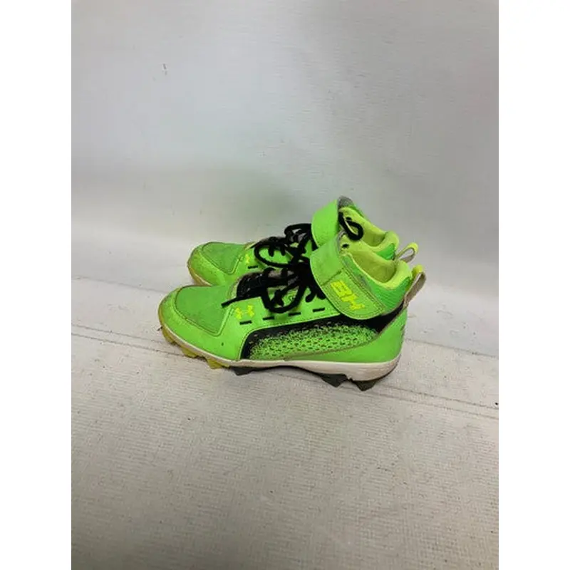 Used Under Armour BH BB/SB Cleats Green Junior 02 11823-S000033431