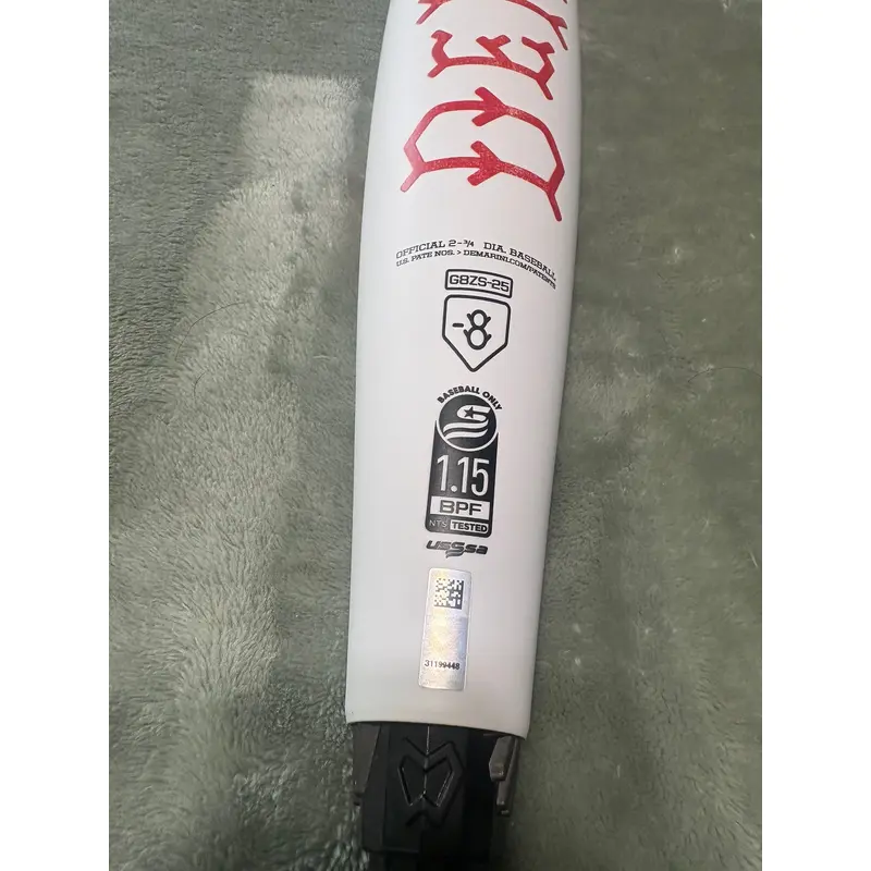 2025 DeMarini The Goods Hybrid USSSA Certified Bat (-8) 22 oz 30" (Used)