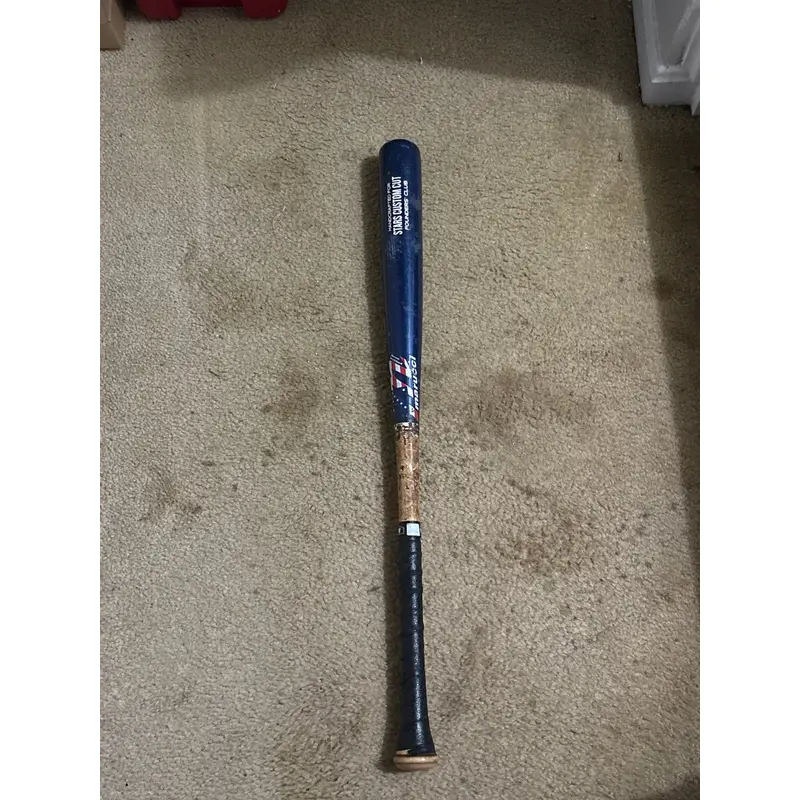 Custom Marucci Wood Bat  (-3) 29 oz 32" (Used)