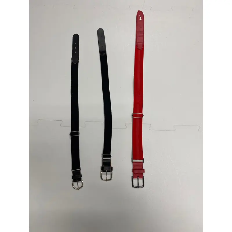 3 Baseball belts