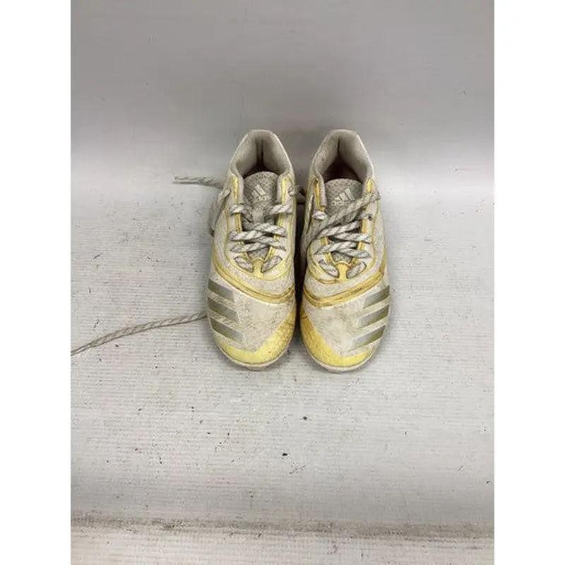 Used Adidas THREE STRIPE LIFE BB/SB Cleats White Junior 01 11851-S000036696