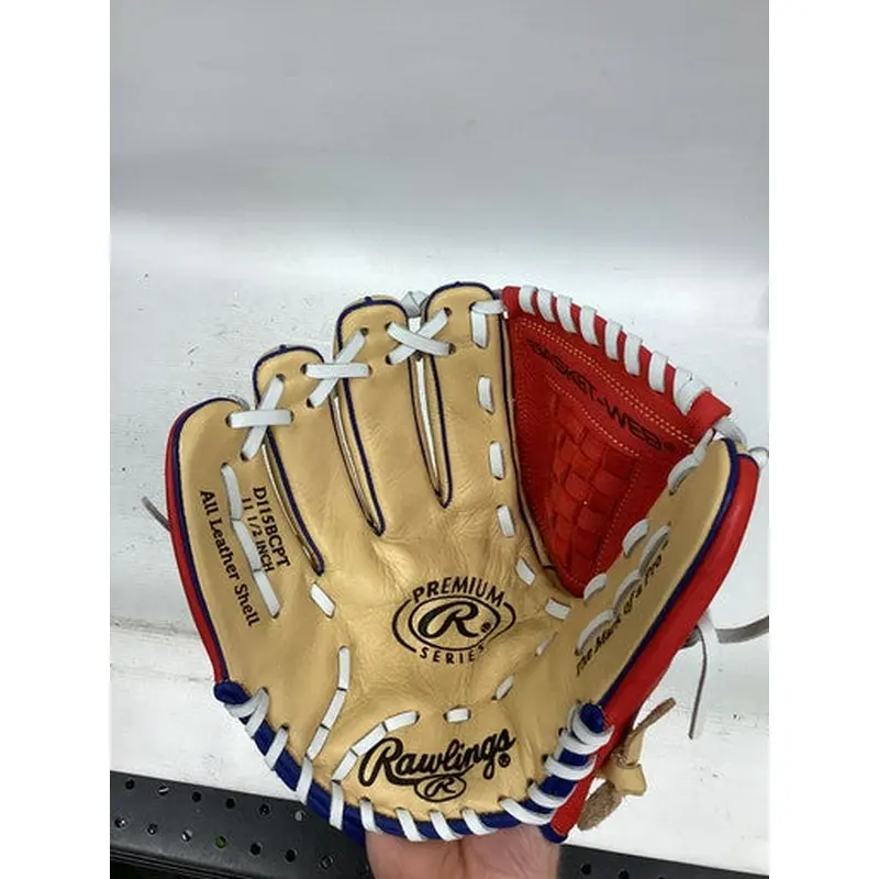 Used Rawlings PREMIUM SERIES BB/SB Glove LH Throw Red 11 1/2" 11851-S000035843
