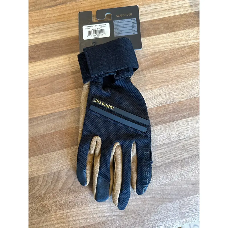 Warstic Workman III Right handed Batting Glove. Sz S NWT