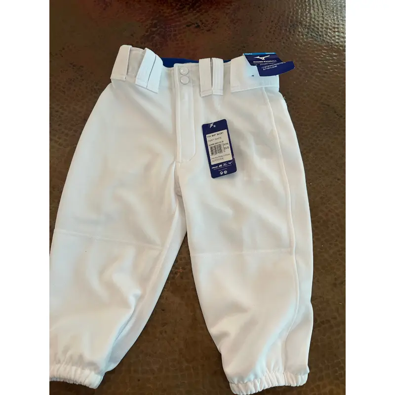 White Medium Youth Mizuno Game knickers (New)