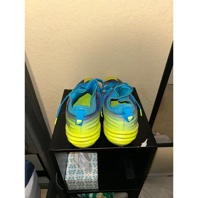 blue/green nike metal lunar vapor trout