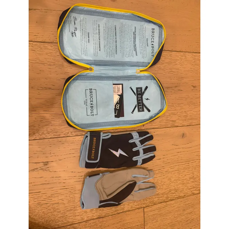 brand New Bruce Bolt, Tampa Series Premium Pro Shortcut batting gloves