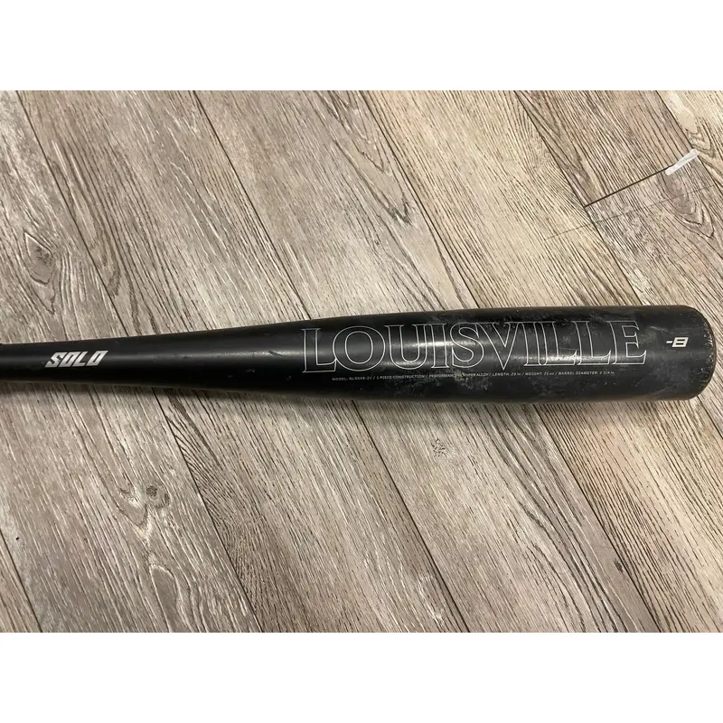 Used USSSA Certified 2022 Louisville Slugger Alloy Solo Bat (-8) 21 oz 29"