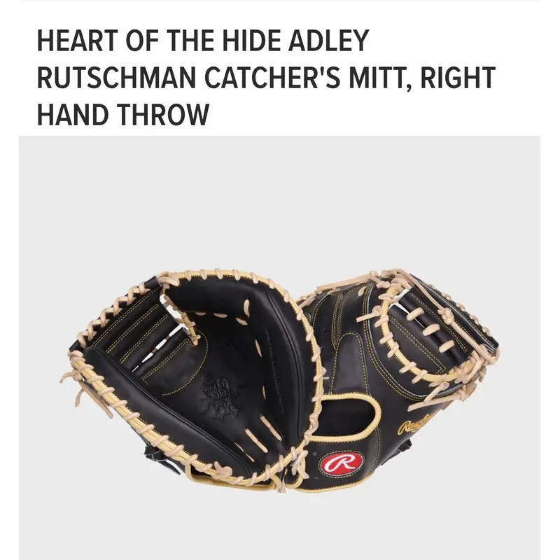 New Rawlings Heart of the Hide 34" Right Hand Throw Catcher's Mitt