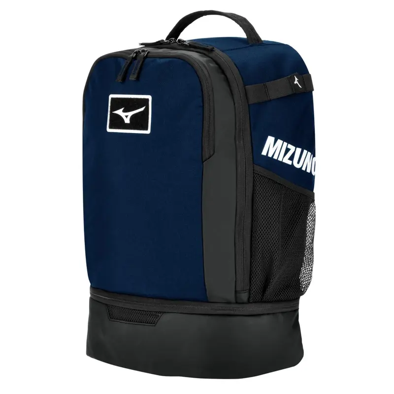 Mizuno Unisex Crossover 25 Backpack, Adult, Navy-Black