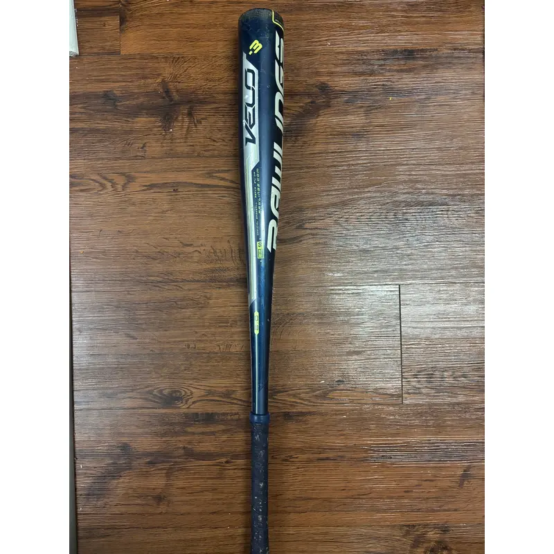 Rawlings VELO Baseball Bat 33 30 oz 2 5/8 BBCOR One Piece Lite Balanced BBRV3