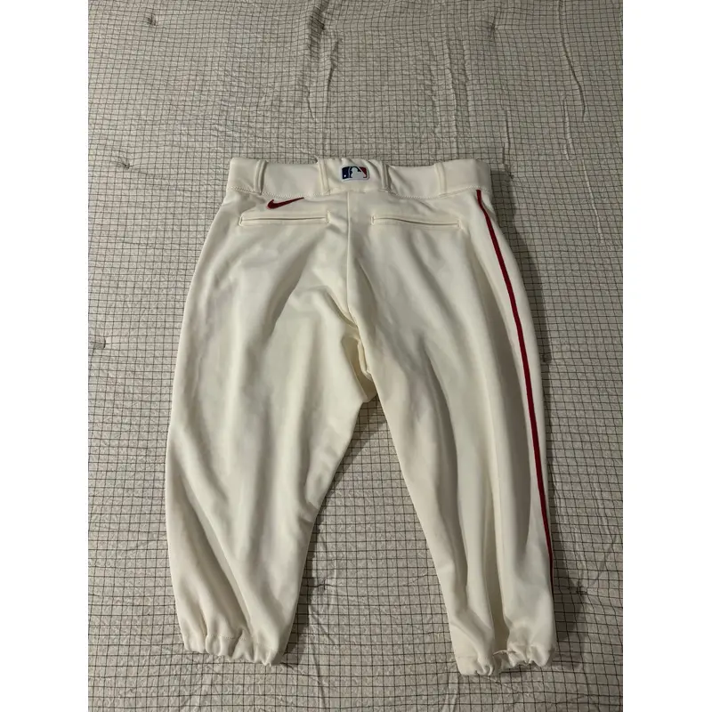 Nike MLB Used Cream Baseball Pants