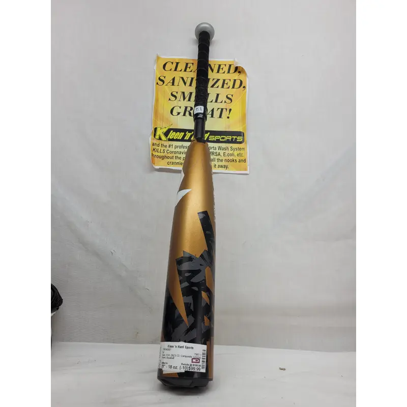 DeMarini Zoa Composite USSSA Certified Bat 18 oz 28" (Used)
