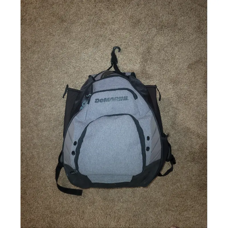 DeMarini Voodoo OG Backpack Black and Grey