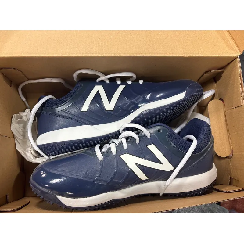 Blue Kid's 6y Youth New Balance TY404N5 Turf Cleats (New)