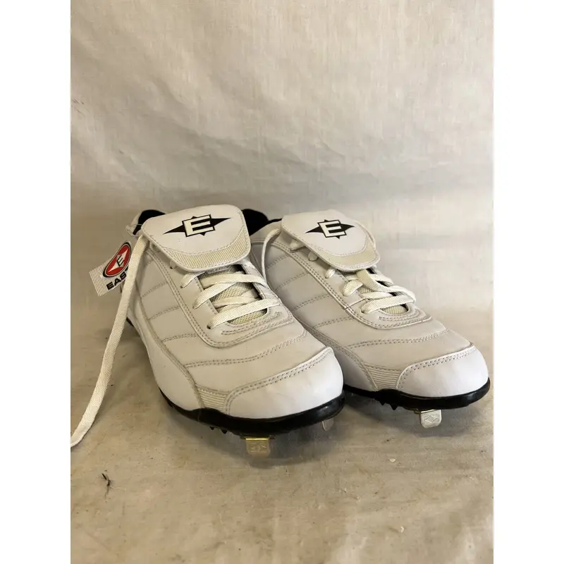 New Easton Size 13 Assist Low White  Baseball Cleats
