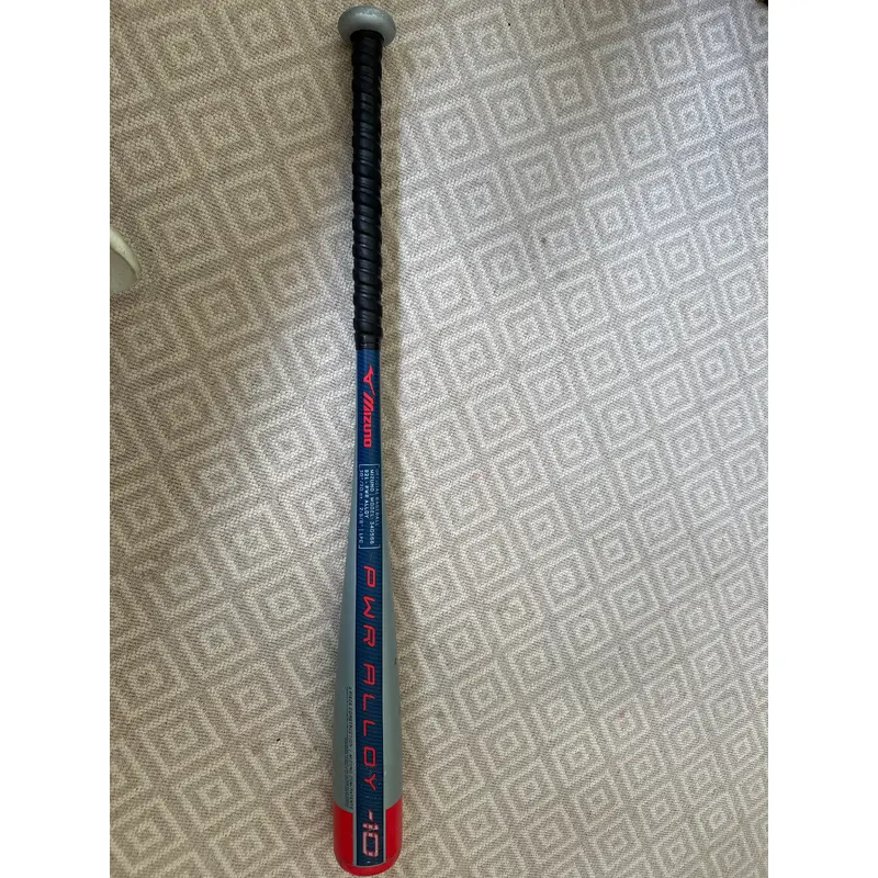 Used 2023 Mizuno Pwr Alloy USABat Certified Bat (-10) Alloy 20 oz 30"