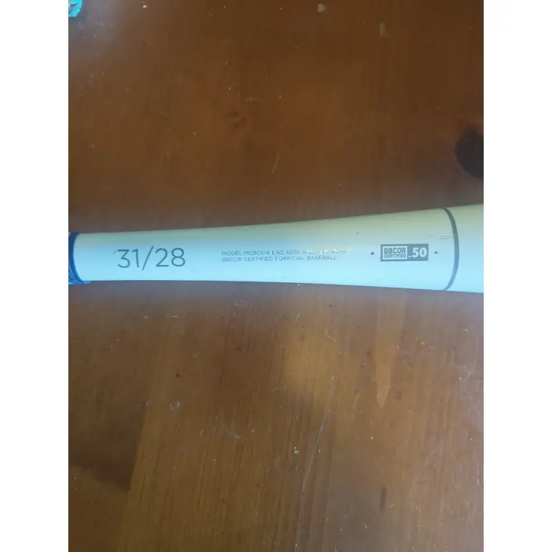 2014 Marucci CAT6 BBCOR Certified Bat (-3) Alloy 28 oz 31" (Used)